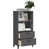  Regal za knjige VIKEN antracit sivi 60 x 35 x 123 cm drveni | shoptok.hr