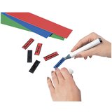 magnetoplan etikete ferrocard, vxš 10 x 40 mm, de 615 kosov, bele barve | Shoptok.si