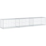 vidaXL Gabionska košara s pokrovom 300x50x50 cm pocinkano železo, (21413604) | Shoptok.si
