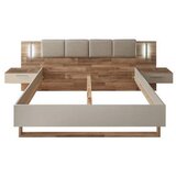 Modern Living Posteljna Garnitura Cadore, B. Šampanjca, Hrasta, 180x200 | Shoptok.si