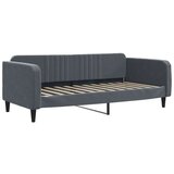 vidaXL Dnevni krevet na razvlačenje bez madraca tamnosivi 90 x 200 cm | shoptok.hr