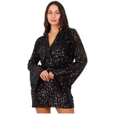 La Modeuse Kratke obleke 76636_P181507 Črna Cene