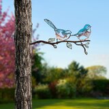 Atelier Del Sofa dekorativna figura bird on the branch 24, 26x50 cm, šarena Cene