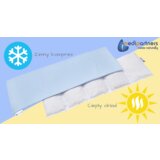 Medi Partners Thermophor with cherry seeds large 20x60 – 5 chambers Waffle – Light blue | Eponuda.ba