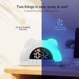 BEAUTIEBEAM otroška digitalna budilka z RGB lučko | Shoptok.si