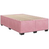  Krevet s box springom, madracem i LED-om Ružičasta 120 x 190 cm | shoptok.hr