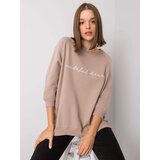 RUE PARIS Sweatshirt-RV-BL-6933.54-dark beige Cene