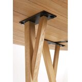 Light & Living Okrogla jedilna miza iz masivnega manga ø 140 cm Quenza – | Shoptok.si