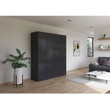 Rauch Möbel omara s klasičnimi vrati, siva | Shoptok.si