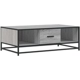 vidaXL Stolić za kavu boja hrasta sonome 100x57x35 cm od drva i metala | shoptok.hr