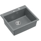 Quadron MORGAN 110 GraniteQ,ugr Sudopera 1 kada, silver/steel HB8304U5-BS_P2O | Eponuda.com