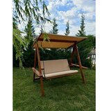  Vrtna ljuljaška Riva 2100, 210x120x190 cm, Krem Cijene
