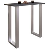 XXXL Barska Miza Xona, Antracit, Srebrna, 110x50cm | Shoptok.si