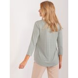 Sublevel Blouse-D12100R02641A-pistachio | Shoptok.si