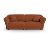 Cosmopolitan Design Opečnato oranžna sedežna garnitura iz tkanine bouclé 206 cm Tokyo – | Shoptok.si