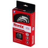 Ronix Alat Kljucevi set Kratki HEX & TORX 18-delni CR-V RH-2051 PLC 1-5-10MM/T10-T50 | ePonuda.com