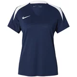 Nike Tehnička sportska majica 'STRIKE' mornarsko plava / bijela