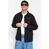Trendyol Men's Black Gabardine Regular Fit Jacket