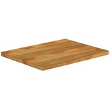 Stolna ploča sa živim rubom 90x60x3,8 cm od masivnog drva manga | Eponuda.com