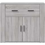  Komoda siva sonoma 80x33x70 cm inženirski les, (20594745) | Shoptok.si