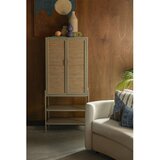Dutchbone črna omarica iz masivne jelke 70x160x36 cm yasu – | Shoptok.si