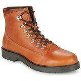 Selected Pol&scaron;kornji SLHMADS LEATHER BOOT Kostanjeva cene