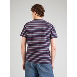 Levi's Majica 'SS Original HM Tee' mornarska / temno rdeča / bela | Shoptok.si