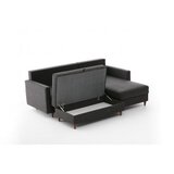 Atelier Del Sofa ugaona garnitura eva right anthracite | ePonuda.com
