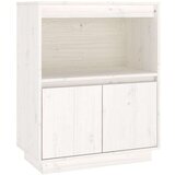  Komoda bela 60x34x75 cm trdna borovina, (20656148) | Shoptok.si