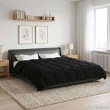 Puni Polna celoletna prevleka Črna 200 x 220 cm Mikrovlakna, (5000284332) | Shoptok.si