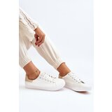 EVENTO Women's sneakers made of eco leather white Tiraelle | shoptok.hr