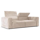 Micadoni Home Bež sedežna garnitura 234 cm Cruz – | Shoptok.si