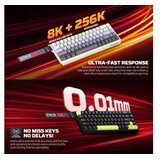 Fantech tastatura wired magnetic gaming MK922 atom HE68 pro mori crna (emerald switch) | Eponuda.com