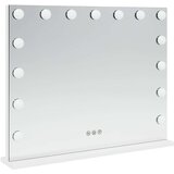  LED Ogledalo za Toaletni Stolić Bijela 58 x 10 x 47 cm | Eponuda.com