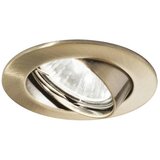 Ideal Lux - Ugradna svetiljka SWING 1xGU10/28W/230V prečnik 8,2 cm mesing Cene