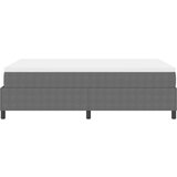  Krevet s box springom s madracem Svijetlosivi 120x200 cm Tkanina od kordona | shoptok.hr