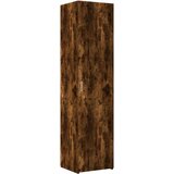  Visoka komoda dimljeni hrast 45x42,5x185 cm konstruirano drvo | Eponuda.ba