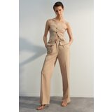 Trendyol Pants - Beige - Wide leg | Shoptok.si