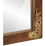  Zrcalo za kupaonicu s ogledalom Medeno smeđa 70 x 50 x 2,5 cm | Eponuda.com