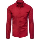 DStreet Koszula męska elegancka bordowa | ePonuda.com