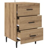  Noćni ormar Umjetnički hrast 40 x 40 x 66 cm Konstruirano drvo | shoptok.hr