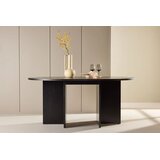 Venture Home okrugli rastezljivi blagovaonski stol Strada ⌀120 cm, crna | shoptok.hr