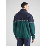 Iriedaily Pulover 'Monte Noe' mornarska / smaragd / črna / bela | Shoptok.si
