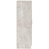 Ormarić za cipele boja betona 55x35x108 cm konstruirano drvo | Eponuda.ba