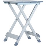vidaXL Stolček za kampiranje aluminijast 28x26x39 cm, (20816965) | Shoptok.si