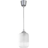 Brilagi LED luster na sajli RETRO GLASS 1xE27/60W/230V prečnik 14 cm srebrna/bela | Eponuda.com