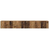 TV zidni ormar Zidne 2 pcs Staro drvo 98 x 31 x 29,5 cm | shoptok.hr