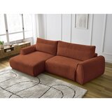 Bobochic Paris oranžna kotna sedežna garnitura aden | Shoptok.si