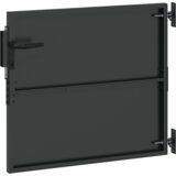 vidaXL Vrtna vrata Crna 105 x 100 cm Čelik s praškastim premazom | shoptok.hr