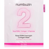 numbuzin No. 2 Rose PDRN OverNight Collagen Mask globinsko hranilna maska za noč 4 kos Cene